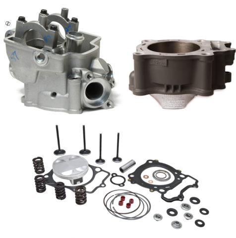 CRF250R'04-07 Complete Top End Rebuild Kit w/Stainlees Steel Valve Conversion